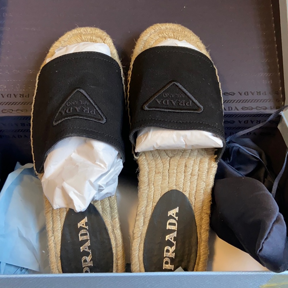 Prada Espadrille sandals